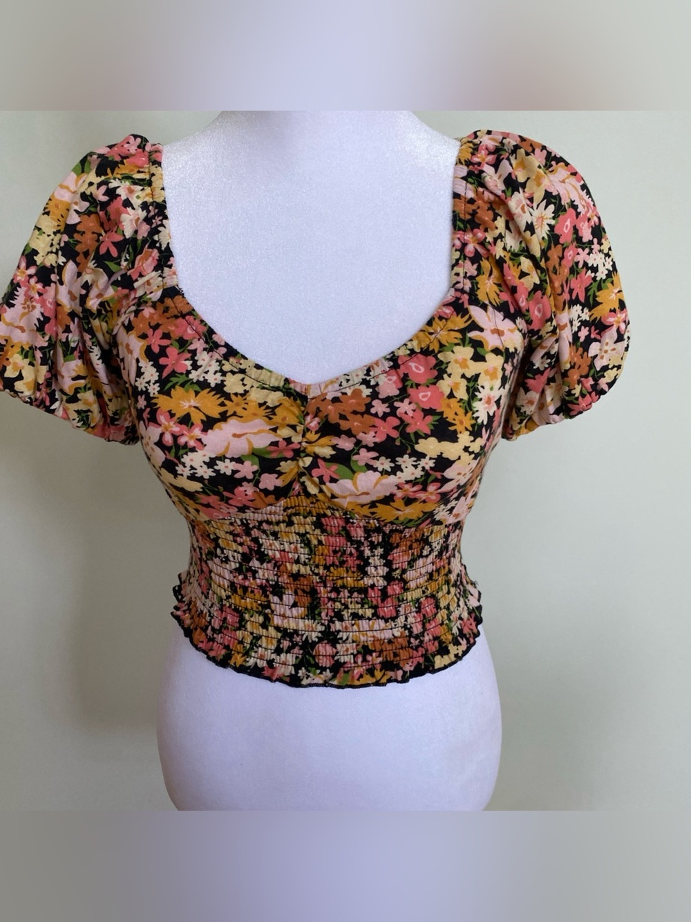 Billabong crop top Sz S boho